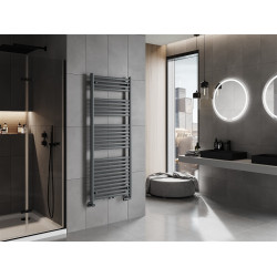 Mexen Hades Fürdöszobai radiátor 1500 x 600 mm, 812 W, antracit - W104-1500-600-00-66 Törölközö száritó radiátor Törölközö száritó radiátor Fürdöszobai radiátor