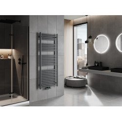 Mexen Hades Fürdöszobai radiátor 1500 x 600 mm, 812 W, antracit - W104-1500-600-00-66 Törölközö száritó radiátor Törölközö száritó radiátor Fürdöszobai radiátor Fürdöszobai radiátor 493834 Mexen