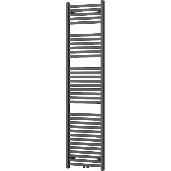 Mexen Hades Fürdöszobai radiátor 1800 x 500 mm, 843 W, antracit - W104-1800-500-00-66 Törölközö száritó radiátor Törölközö száritó radiátor Fürdöszobai radiátor
