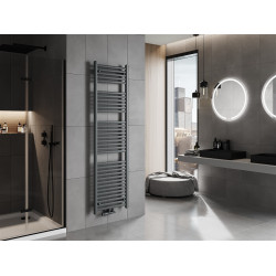 Mexen Hades Fürdöszobai radiátor 1800 x 500 mm, 843 W, antracit - W104-1800-500-00-66 Törölközö száritó radiátor Törölközö száritó radiátor Fürdöszobai radiátor Fürdöszobai radiátor 493834 Mexen