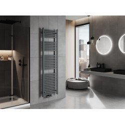 Mexen Hades Fürdöszobai radiátor 1800 x 500 mm, 843 W, antracit - W104-1800-500-00-66 Törölközö száritó radiátor Törölközö száritó radiátor Fürdöszobai radiátor Fürdöszobai radiátor 493834 Mexen