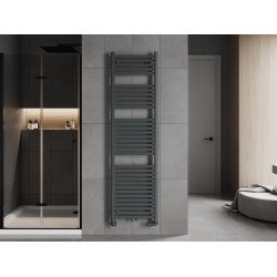 Mexen Hades Fürdöszobai radiátor 1800 x 500 mm, 843 W, antracit - W104-1800-500-00-66 Törölközö száritó radiátor Törölközö száritó radiátor Fürdöszobai radiátor