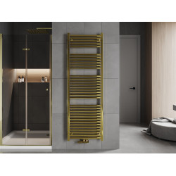 Mexen Hades Fürdöszobai radiátor 1800 x 600 mm, 780 W, arany - W104-1800-600-00-50 Törölközö száritó radiátor Törölközö száritó radiátor Fürdöszobai radiátor