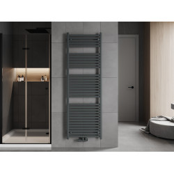 Mexen Hades Fürdöszobai radiátor 1800 x 600 mm, 988 W, antracit - W104-1800-600-00-66 Törölközö száritó radiátor Törölközö száritó radiátor Fürdöszobai radiátor