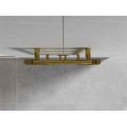 Mexen Mars Fürdöszobai radiátor 500 x 400 mm, 140 W, arany - W110-0500-400-00-50 Törölközö száritó radiátor Törölközö száritó radiátor Fürdöszobai radiátor