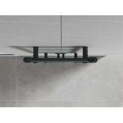 Mexen Mars Fürdöszobai radiátor 500 x 400 mm, 178 W, antracit - W110-0500-400-00-66 Törölközö száritó radiátor Törölközö száritó radiátor Fürdöszobai radiátor