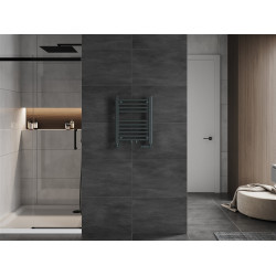 Mexen Mars Fürdöszobai radiátor 500 x 400 mm, 178 W, antracit - W110-0500-400-00-66 Törölközö száritó radiátor Törölközö száritó radiátor Fürdöszobai radiátor