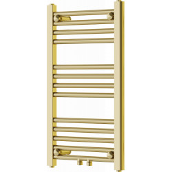 Mexen Mars Fürdöszobai radiátor 700 x 400 mm, 188 W, arany - W110-0700-400-00-50 Törölközö száritó radiátor Törölközö száritó radiátor Fürdöszobai radiátor