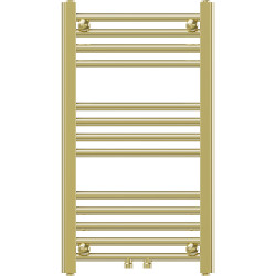 Mexen Mars Fürdöszobai radiátor 700 x 400 mm, 188 W, arany - W110-0700-400-00-50 Törölközö száritó radiátor Törölközö száritó radiátor Fürdöszobai radiátor