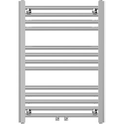Mexen Mars Fürdöszobai radiátor 700 x 500 mm, 224 W, króm - W110-0700-500-00-01 Törölközö száritó radiátor Törölközö száritó radiátor Fürdöszobai radiátor