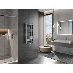 Mexen Mars Fürdöszobai radiátor 900 x 400 mm, 244 W, króm - W110-0900-400-00-01 Törölközö száritó radiátor Törölközö száritó radiátor Fürdöszobai radiátor Fürdöszobai radiátor 493834 Mexen