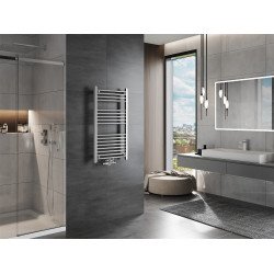 Mexen Mars Fürdöszobai radiátor 900 x 500 mm, 292 W, króm - W110-0900-500-00-01 Törölközö száritó radiátor Törölközö száritó radiátor Fürdöszobai radiátor Fürdöszobai radiátor 493834 Mexen