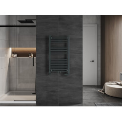 Mexen Mars Fürdöszobai radiátor 900 x 500 mm, 370 W, antracit - W110-0900-500-00-66 Törölközö száritó radiátor Törölközö száritó radiátor Fürdöszobai radiátor