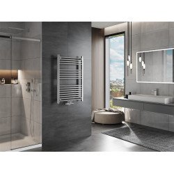 Mexen Mars Fürdöszobai radiátor 900 x 600 mm, 339 W, króm - W110-0900-600-00-01 Törölközö száritó radiátor Törölközö száritó radiátor Fürdöszobai radiátor Fürdöszobai radiátor 493834 Mexen