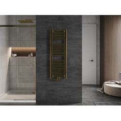 Mexen Mars Fürdöszobai radiátor 1200 x 400 mm, 346 W, arany - W110-1200-400-00-50 Törölközö száritó radiátor Törölközö száritó radiátor Fürdöszobai radiátor