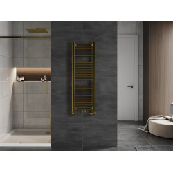 Mexen Mars Fürdöszobai radiátor 1200 x 400 mm, 346 W, arany - W110-1200-400-00-50 Törölközö száritó radiátor Törölközö száritó radiátor Fürdöszobai radiátor