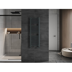 Mexen Mars Fürdöszobai radiátor 1200 x 400 mm, 439 W, antracit - W110-1200-400-00-66 Törölközö száritó radiátor Törölközö száritó radiátor Fürdöszobai radiátor
