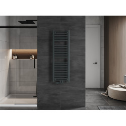 Mexen Mars Fürdöszobai radiátor 1200 x 400 mm, 439 W, antracit - W110-1200-400-00-66 Törölközö száritó radiátor Törölközö száritó radiátor Fürdöszobai radiátor