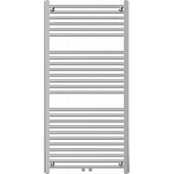 Mexen Mars Fürdöszobai radiátor 1200 x 600 mm, 487 W, króm - W110-1200-600-00-01 Törölközö száritó radiátor Törölközö száritó radiátor Fürdöszobai radiátor