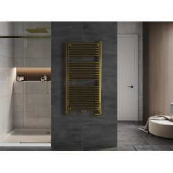 Mexen Mars Fürdöszobai radiátor 1200 x 600 mm, 487 W, arany - W110-1200-600-00-50 Törölközö száritó radiátor Törölközö száritó radiátor Fürdöszobai radiátor