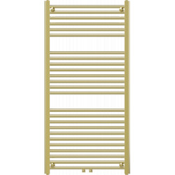 Mexen Mars Fürdöszobai radiátor 1200 x 600 mm, 487 W, arany - W110-1200-600-00-50 Törölközö száritó radiátor Törölközö száritó radiátor Fürdöszobai radiátor