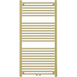 Mexen Mars Fürdöszobai radiátor 1200 x 600 mm, 487 W, arany - W110-1200-600-00-50 Törölközö száritó radiátor Törölközö száritó radiátor Fürdöszobai radiátor