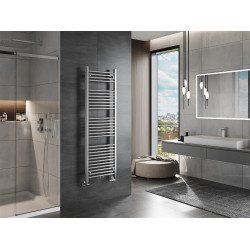Mexen Mars Fürdöszobai radiátor 1500 x 500 mm, 494 W, króm - W110-1500-500-00-01 Törölközö száritó radiátor Törölközö száritó radiátor Fürdöszobai radiátor