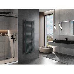 Mexen Mars Fürdöszobai radiátor 1500 x 500 mm, 626 W, antracit - W110-1500-500-00-66 Törölközö száritó radiátor Törölközö száritó radiátor Fürdöszobai radiátor Fürdöszobai radiátor 493834 Mexen