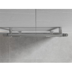 Mexen Mars Fürdöszobai radiátor 1500 x 600 mm, 575 W, króm - W110-1500-600-00-01 Törölközö száritó radiátor Törölközö száritó radiátor Fürdöszobai radiátor