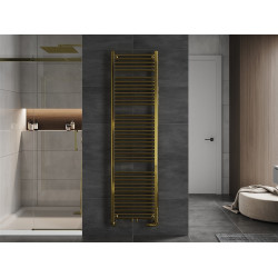 Mexen Mars Fürdöszobai radiátor 1800 x 500 mm, 643 W, arany - W110-1800-500-00-50 Törölközö száritó radiátor Törölközö száritó radiátor Fürdöszobai radiátor