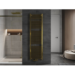 Mexen Mars Fürdöszobai radiátor 1800 x 500 mm, 643 W, arany - W110-1800-500-00-50 Törölközö száritó radiátor Törölközö száritó radiátor Fürdöszobai radiátor