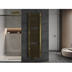 Mexen Mars Fürdöszobai radiátor 1800 x 500 mm, 643 W, arany - W110-1800-500-00-50 Törölközö száritó radiátor Törölközö száritó radiátor Fürdöszobai radiátor