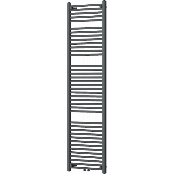 Mexen Mars Fürdöszobai radiátor 1800 x 500 mm, 814 W, antracit - W110-1800-500-00-66 Törölközö száritó radiátor Törölközö száritó radiátor Fürdöszobai radiátor