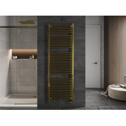 Mexen Mars Fürdöszobai radiátor 1800 x 600 mm, 752 W, arany - W110-1800-600-00-50 Törölközö száritó radiátor Törölközö száritó radiátor Fürdöszobai radiátor