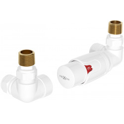 Mexen G00 termosztatikus szett, fehér - W903-900-20 Termosztatikus fej készletek Termosztatikus fej készletek 500051 Mexen