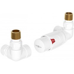 Mexen G00 termosztatikus szett, fehér - W903-900-20 Termosztatikus fej készletek Termosztatikus fej készletek 500051 Mexen