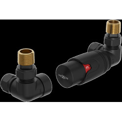 Mexen G00 termosztatikus szett, fekete - W903-900-70 Termosztatikus fej készletek Termosztatikus fej készletek 500051 Mexen