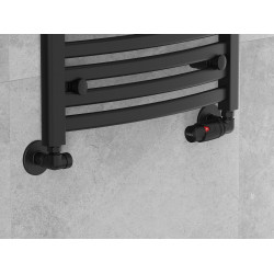 Mexen G00 termosztatikus szett, fekete - W903-900-70 Termosztatikus fej készletek Termosztatikus fej készletek 500051 Mexen