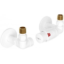 Mexen G00 termosztatikus készlet tengelyirányú takarással R, fehér - W903-900-904-20 Termosztatikus fej készletek Termosztatikus fej készletek 500051 Mexen