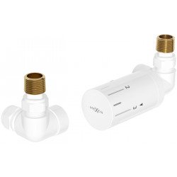 Mexen G05 termosztatikus szett, fehér - W903-958-20 Termosztatikus fej készletek Termosztatikus fej készletek 500051 Mexen