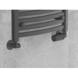 Mexen G05 termosztatikus szett, antracit  - W903-958-66 Termosztatikus fej készletek Termosztatikus fej készletek 500051 Mexen