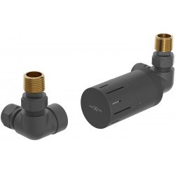 Mexen G05 termosztatikus szett, antracit  - W903-958-66 Termosztatikus fej készletek Termosztatikus fej készletek 500051 Mexen