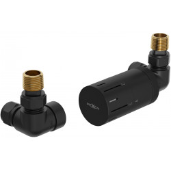 Mexen G05 termosztatikus szett, fekete - W903-958-70 Termosztatikus fej készletek Termosztatikus fej készletek 500051 Mexen