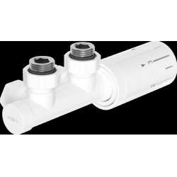 Mexen G05 termosztatikus készlet szögletes, Duplex, DN50, fehér - W907-958-20 Termosztatikus fej készletek Termosztatikus fej készletek 500051 Mexen