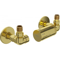 Mexen G05 termosztatikus készlet tengelyirányú takarással R, arany  - W903-958-904-50 Termosztatikus fej készletek Termosztatikus fej készletek 500051 Mexen