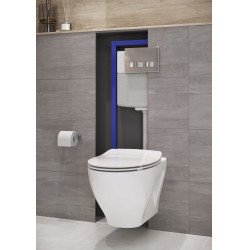 Cersanit Moduo Cleanon peremnélküli fali WC csésze+ ajándék slim duroplast lassó záródású tetõvel SET 934 WHB Wc