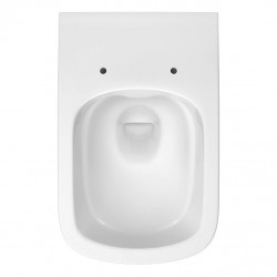 Cersanit Virgo Cleanon peremnélküli fali WC csésze+ ajándék slim duroplast lassó záródású tetõvel SET B245 WHB Wc